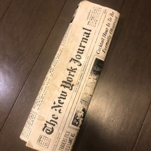 Kate Spade Newspaper clutch
